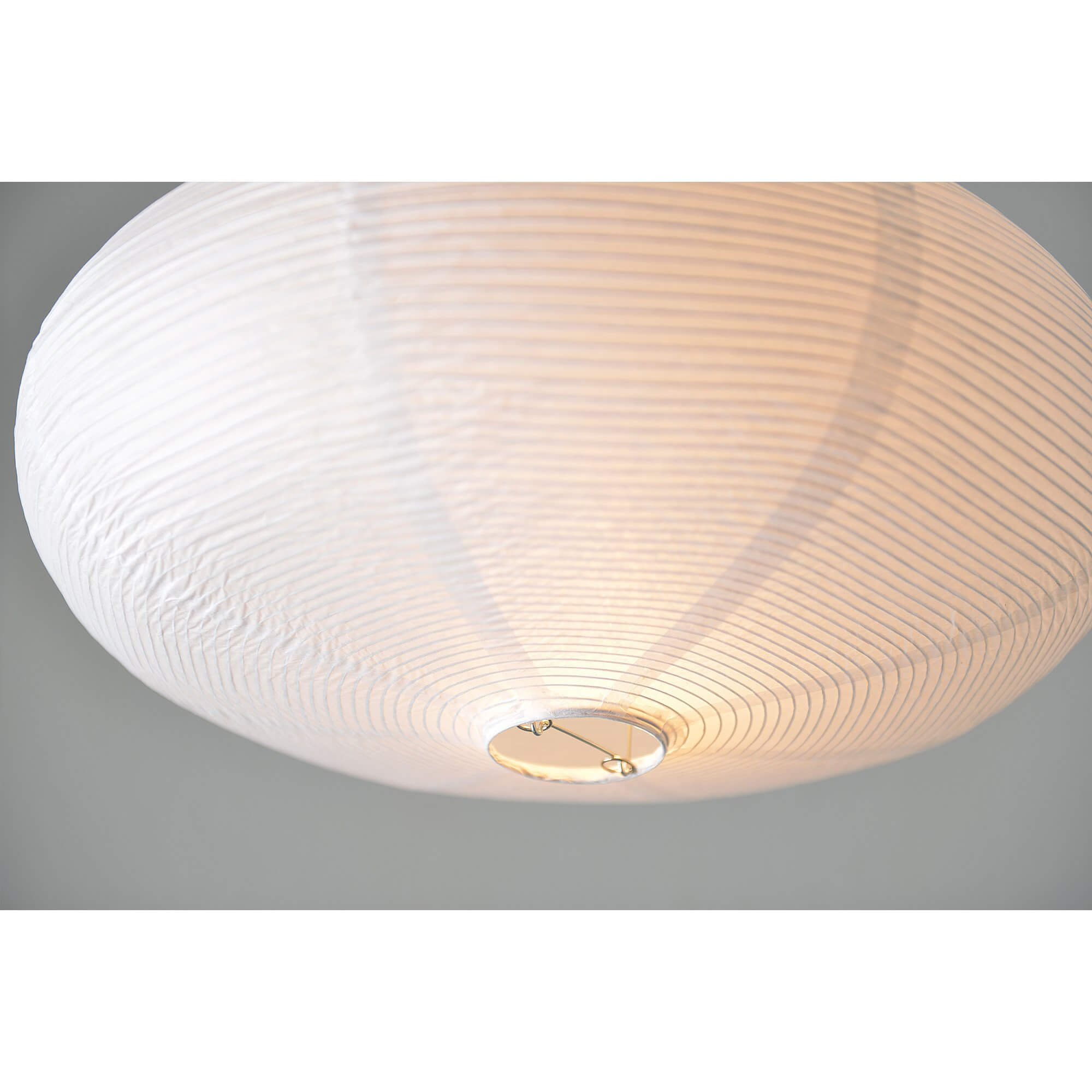 Premium oval 50cm rispapirlampe - Billede 2