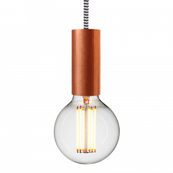 NUD Aqua kobber fatning zebra