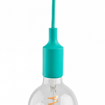 Lys turkis fatningssæt