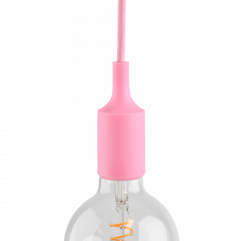 Lyserødt fatningssæt