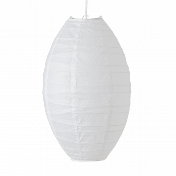 Medium Weiß Ellipse Papierlampen