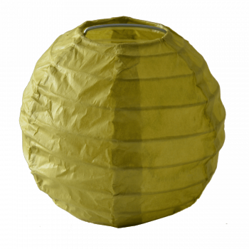 Små oliven rispapirlamper