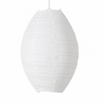 Kleine Weiß Ellipse Papierlampen